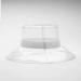 Clear Waterproof Bucket Hat Women Sun Visor | Transparent Plastic Wide Brim Rain Cap Fashion | Black One Size - Buy Online on GoSupps.com