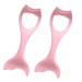 FRCOLOR 2pcs Mascara Brush Silicone Molds Eyeshadow Makeup Eyeliner Eyelash Makeup Tool Seal Make up Miss