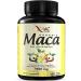 Organic Maca Root Powder Black + Red + Yellow Peruvian Maca Root Extract Gelatinized Capsules 1500mg - 150 Capsules