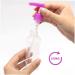 NJIAME 4-Pack 100ml Empty Plastic Dispenser Pump Bottles for Lotion Shampoo & Massage Oil Travel-Friendly Random Colors - Buy Online on GoSupps.com