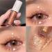 Go Ho Glitter Eyeshadow & Eyeliner Set - Diamond Sparkle Makeup Kit for Women - Korean Makeup 04 Champagne Bronze - Buy Online on GoSupps.com