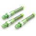 CUESOUL TERO AK7 Aluminum Dart Shafts - 25.2mm Telescopic with Built-in Spring - Green - Buy Online on GoSupps.com