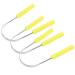 Premium Stainless Steel Tongue Scraper Set - 3 Reusable Tongue Cleaners for Adults | Effective Oral Care & Fresh Breath Solutions - Buy Online on GoSupps.com