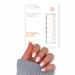 Fairy nail self -adhesive nail films baby boomer nude |Nail polish strips for fingernails |16 nail tickers for the perfect manicure at home