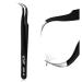 BEYELIAN Eyelash Extension Tweezers Curved Tip Volume Lash Tweezers Professional Lash Extension Tweezers ESD-15 1 Count (Pack of 1) Esd15