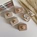 Miedeon Travel Contact Lens Container Set - 4 Cute Etui for Lenses - Beige Travel Case - Perfect for International Shipping - Buy Online on GoSupps.com