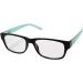Buy Hama Foldable Reading Glasses - 2.5 Diopters Glass Frame | Black Turquoise Transparent - Stylish & Portable - Buy Online on GoSupps.com