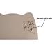 Ohmo Bowl Pad for Small Dogs & Cats | Non-Slip Silicone Feeding Mat | Waterproof Beige 52x30cm | International Shipping Available - Buy Online on GoSupps.com