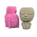 Baby Concrete Flower Pot Molds Succulent Planter Vase Silicone Molds Candle Pen Holder Mold Epoxy Resin Plaster Cement Clay Mould (C152) F25-C152