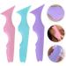 FOMIYES 6 Pcs Silicone Beauty Ruler Girl Makeup Tools Silicone Eyebrow Stencil Eyeliner Wearing Aid The Face - Buy Online on GoSupps.com