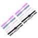 Mobestech 12pcs face mask black mask accessories black disposable disposable mask ear rope buckle mask strap buckle tab ear hook