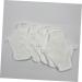 Reusable Menstrual Pads 6pc Set - Washable Cloth Panty Liners for Women - White Cotton Napkins for Periods - Eco-Friendly Menstrual Towels - Buy Online on GoSupps.com