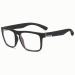 Fashion Square Blue Light Blocking Glasses for Men Women Computer Glasses Black/Clear/Silver