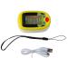Finger Pulse Oximeter SPO2 Monitor for Kids - Portable Oxygen Sensor, 6 Modes, Auto Shutdown (Yellow) - Buy Online on GoSupps.com