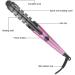 Hair Curling Iron Portable Curling Wand - Curling Wand Hair Straightener and Curler 2 in 1 Curling Iron Hair Curler Wand for Travel Pink US - Buy Online on GoSupps.com