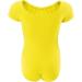 WEGETIT Girls Ballet Dance Leotard for Toddler Gymnastics 6-8 Years - Yellow - Buy Online on GoSupps.com