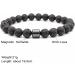 5 Anti-Fear Smoking Cessation Bracelets - Magnetic Therapy Chakra Bracelet for Men & Women - 8mm Natural Stone Halbedelstein Pearl Gift - Buy Online on GoSupps.com