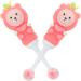 Healvian Children's Toothbrush Set - 6 Soft Bristle Cartoon Baby Brushes for Toddler Teeth Care - Pink Bear Design - Buy Online on GoSupps.com