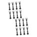 Beavorty 16 Pi ces peigne liminateur de poils pour peigne nettoyeur de r teau peigne brosse cheveux pilateur peignes outil de nettoyage de peigne grattoir cheveux pp
