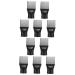 DOITOOL 10 Pcs Hair Dryer Comb Hair Dryer Diffuser Shoelace Charms Blow Dryer Comb Attachment Dryer Nozzle Replacement Hair Dryer Nozzle Diffuser Blow Dryer Nozzle Plastic Wind Comb Tuyere