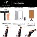 Nordic Hamstring Curl Strap - Abdominal Crunch & Sissy Squat | Easy Setup Premium Comfort Durable | International Shipping - Buy Online on GoSupps.com