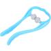 Gientan Neck Massager - Manual Double Pressure Point for Shoulders Ergonomic Design for Muscle Tension Relief - Blue Color - Buy Online on GoSupps.com