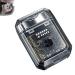 Mini Transparent Body Dual Head Magnetic Electric Shaver Mini Electric Shaver IPX7 Waterproof Electric Razor for Bald Men Electric Razor for Men Face Rechargeable Cordless Rotary Shaver(Orange)