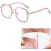 COKYIS Oversized Progressive Reading Glasses for Women | Stylish Square Frame Eyewear +2.5 Beige - International Shipping Available - Buy Online on GoSupps.com