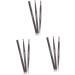 Beavorty 3pcs 2 1 rotate eyebrow pencil eyebrow pencils eyebrow filler brow brush Coffee eyebrow pencil - Buy Online on GoSupps.com