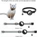 Hepplly Reflecting Airtag Cat Neck Band with Bell & Holder - Safe & Stylish Kitten Collar (Hellblau) | International Shipping Available - Buy Online on GoSupps.com