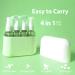 Travel Bottles for Toiletries - TSA Approved, Leak Proof, Light Green - Buy Online on GoSupps.com