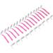 Small L-Shaped Interdental Brush - Push-Pull Oral Care & Tooth Whitening 25 Pink Cleaning Brushes - Buy Online on GoSupps.com