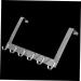 Alipis Stainless Steel Hooks Behind Door Organizer Hooks Coat Hanger Rack Hook up Clothes Hook No Punching - Buy Online on GoSupps.com