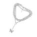 CALLARON 1pc Butterfly Necklace Necklaces A Necklace Neck Decor Pendant Alloy Neck Chain Grace Woman Decorate