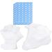 Milist Footlick Paraffin Liner Gloves & Foot Covers - 100 Disposable Waterproof Salon Accessories 300 Foot Covers & 400 Stickers for Spa Treatments - Buy Online on GoSupps.com