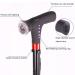 Multifunctional Smart Walking Stick with LED Light and Lightweight Umbrella Cane with Adjustable Angle Fall Alarm for Elderly Interesting - Buy Online on GoSupps.com