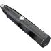 Sleek Electric Nose Hair Trimmer for Gentle Grooming - Black | International Shipping Available - Buy Online on GoSupps.com