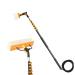 4.5M Window Cleaning Pole Photovoltaic Panel Cleaning Tool Extendable Cleaner for Trucks Windows Washing Multi-Purpose Water Spray Brush Brush