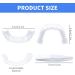 Frenzify Instant Cosmetic Tooth Veneers | Perfect Smile Snap-On Dentures | 2 Pairs - Upper & Lower - For Flawless Teeth - Buy Online on GoSupps.com