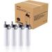 PYD Life 22oz Sublimation Blank Tumbler 4 Pack - Stainless Steel Vacuum Flask with Straw and Handle for Tumbler Press Machine - Buy Online on GoSupps.com