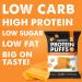 Shrewd Food Protein Puffs â€“ High Protein, Low Carb, Gluten-Free Baked Cheddar Snacks | Keto & Non-GMO | 8-Pack - Buy Online on GoSupps.com