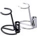 Shaving Razor and Brush Stand Universal Holder for Safety Razor Storage Shave Brush Holder Silver. - Buy Online on GoSupps.com