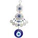 Cabilock Decor Home Ornament Delicate Glass Eye Pendant Evil Eye Bead Pendant Amulet Turkey Protection As Shown 23X5cm - Buy Online on GoSupps.com