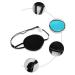 1PC Black Unisex Adult Adjustable Soft Eye Patch Silk Single Eye Mask Amblyopia Corrected Visual Recovery Eye Patches Full Cover for Lazy Eye Astigmatism Training Eye Care - Buy Online on GoSupps.com
