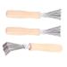 UKCOCO Lot De 3 Outils Nettoyage Peignes Et Brosses Cheveux Petites Griffes L g res En Plastique Pour Usage Domestique Et Voyage Nettoyant Cheveux Pratique Et Portable