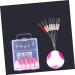 Toddmomy 30 Pcs Space Beans Cylindrical Long Beans Line Space Bean Silicone Beans Fishing Rectangle - Buy Online on GoSupps.com