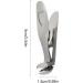 Angled Nail Clippers Thick Nail Clippers for Men | Large Angled Head Nail Clippers - Wide Jaw Nail Clippers with Wide Opening Ergonomic Anti Splash Nail Clippers for Men Grey Silver Single - Buy Online on GoSupps.com