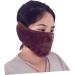 Healvian 2-in-1 Dust Protection Mask & Earmuffs - Unisex Face Mask Bundle for Men & Women - 2 Pieces - Coffee Color - Buy Online on GoSupps.com