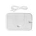 Plastic Wipe Warmer USB Powered Thermal Warm Household Wet Tissue Dispenser Portable Napkin Heating Box for Home Travel White 15*10cm