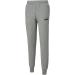 PUMA Men's Essentials Logo Fleece Sweatpants - Medium Gray Heather - Buy Online on GoSupps.com